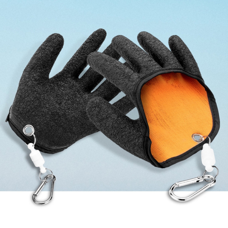 SF Fly Fishing Puncture Proof Gloves with Release BlackRight